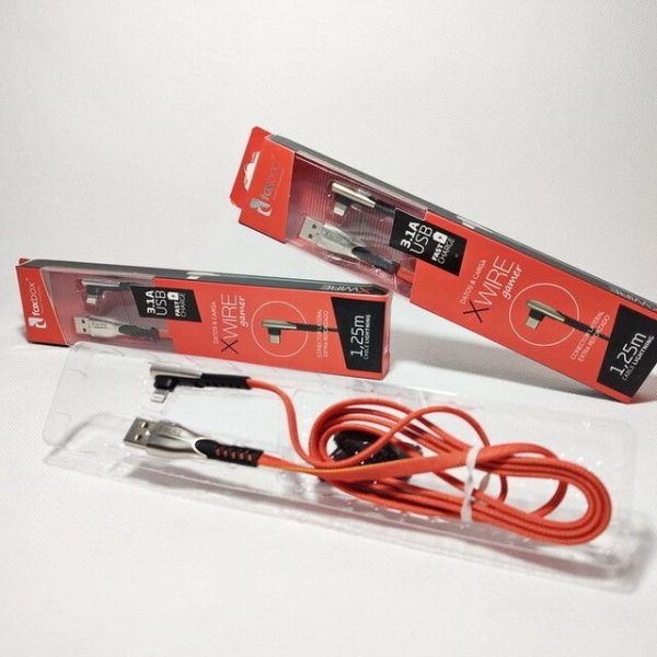 CABLE DE DATOS XWIRE GAMER USB 3.1 A [MICRO USB] [FOX BOX]