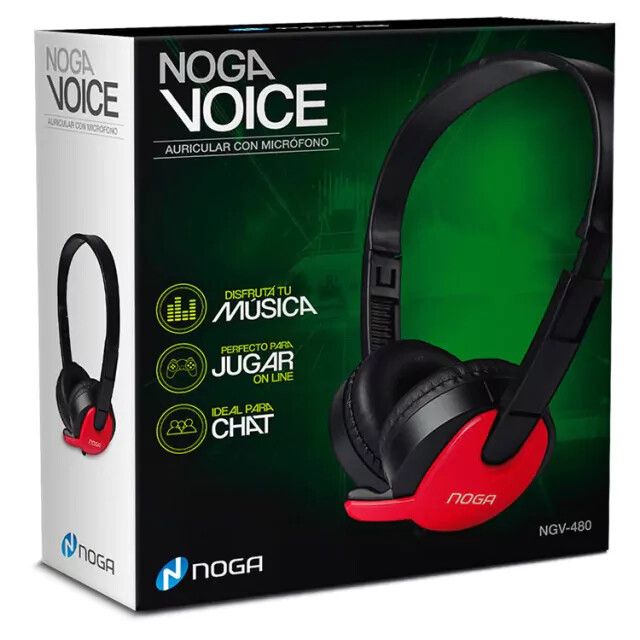 AURICULAR CON MICROFONO VOICE [NGV480] [NOGANET]