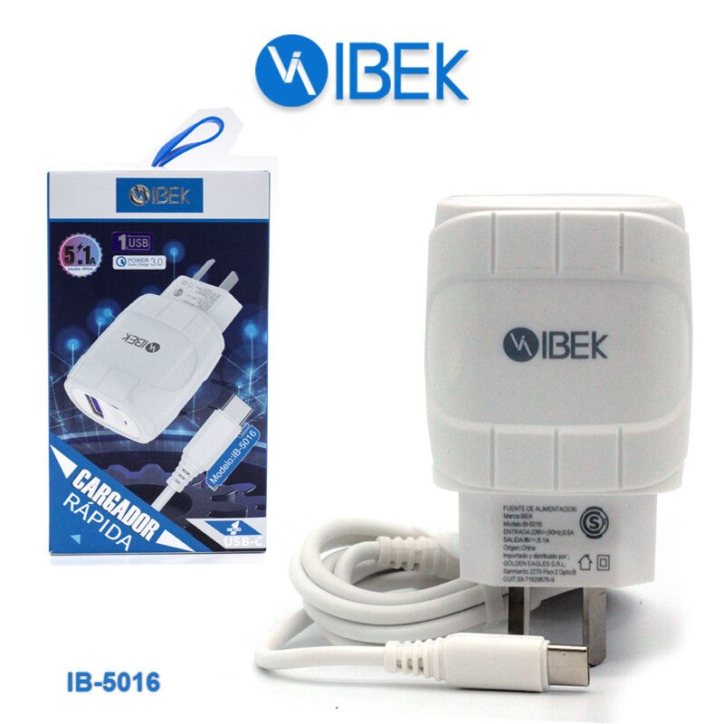 Cable Cargador Tipo C Ibek CB-665 – UMARKET