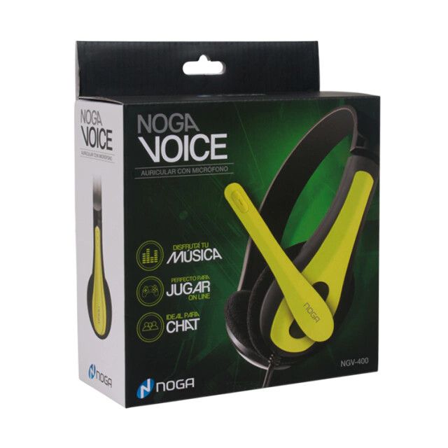 AURICULAR CON MICROFONO VOICE [NGV400] [NOGANET]