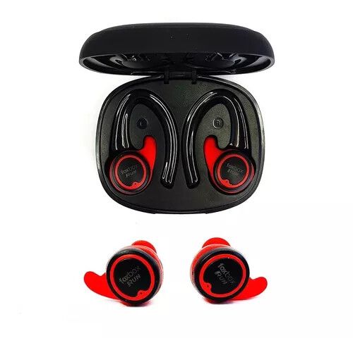 Auriculares Inalámbricos Bluetooth Sport Running Auriculares Auriculares  Con Micrófono Rojo Sunnimix Auriculares deportivos para correr