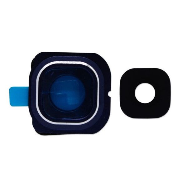 VIDRIO LENTE DE CAMARA SAMSUNG S6 G920 [AZUL]
