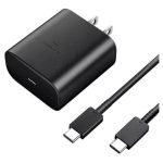 Cargador De Pared Alternativo Samsung 45W Con Cable [Tipo C] A [Tipo C] [Pata Arg]