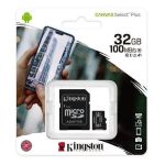 Memoria Kingston Micro Sd-Hc 32Gb 2En1 Canvas Select Plus [Clase 10] [Original] - Imagen 2
