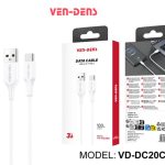 Cable De Datos 3A De Pvc [Usb] A [Tipo C] [Ven Dens] [DC20C]
