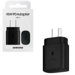 Cabezal Cargador De Pared Samsung 45W [Tipo C] [Pata Arg] [Calidad Premium Simil] [Caja Blanca]