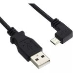 Cable De Datos Usb A Micro Usb A 90 Grados 3 Metros [Noganet]
