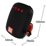 Parlante Bluetooth Con Soporte Para Bicicleta [T&G] [Tg-392] - Imagen 2