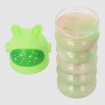 Slime Conejo Astronauta Con Brillos