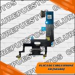 Placa De Carga Iphone Xr [Negro]