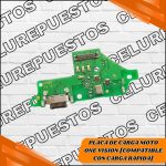 Placa De Carga Motorola One Vision [Compatible Con Carga Rapida]