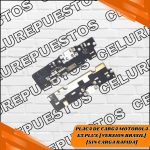 Placa De Carga Motorola E5 Plus