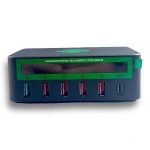 Icharge Multipuerto Cargador Inteligente 6 Pro 100W [Negro] [El Repa] - Imagen 3