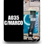 Modulo Samsung A03 [Con Marco] [Calidad Original] [High Light]