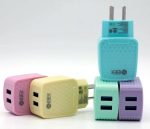 Cargador De Pared Ibek 3.8A Con Cable [Micro Usb] [Ib 4803] [2 Puertos Usb] - Imagen 2