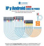 Cable Pulpo Power Android y Iphone Sunshine Iboot D [Ultimo Modelo] [Sunshine] - Imagen 2