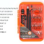 Kit Set Destornilladores de Precision 24 en 1 [91025]